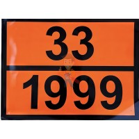 Знак опасности АК 509 - Знак ООН 33/1999